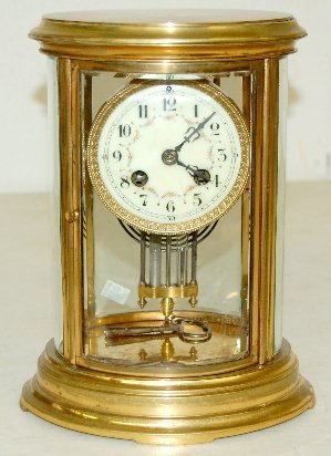 French Crystal Regulator, T. Marti & Cie, 1889