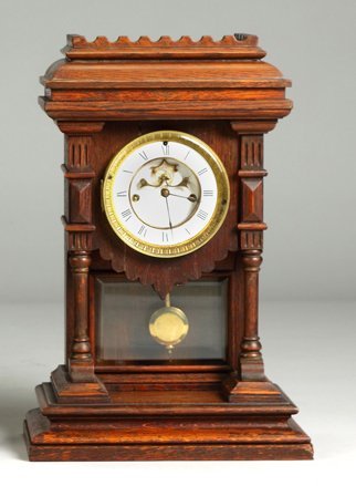 E. N. Welch Khedive Shelf Clock