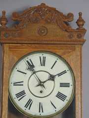 Waterbury Fostoria Antique Wall Clock