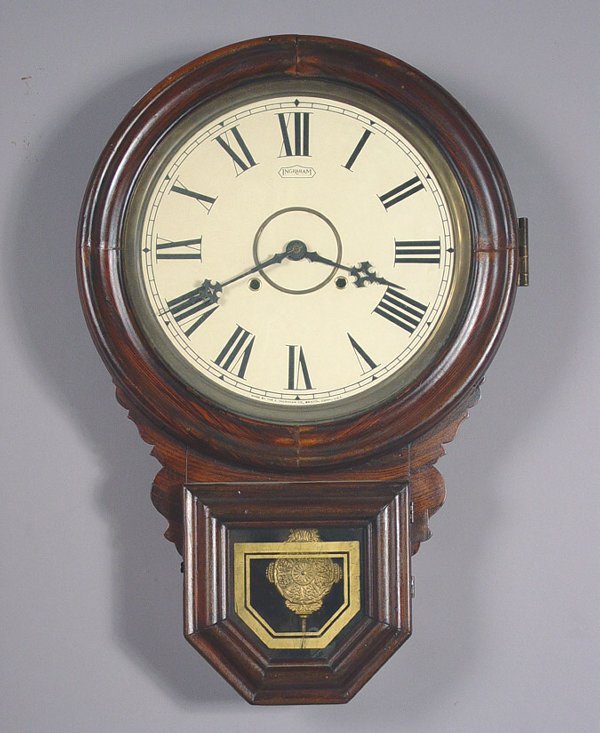 E. Ingraham & Co. “Schoolhouse” Wall Clock