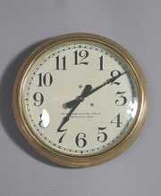 Std. Electric Antique Bronze Gallery Wall Clock