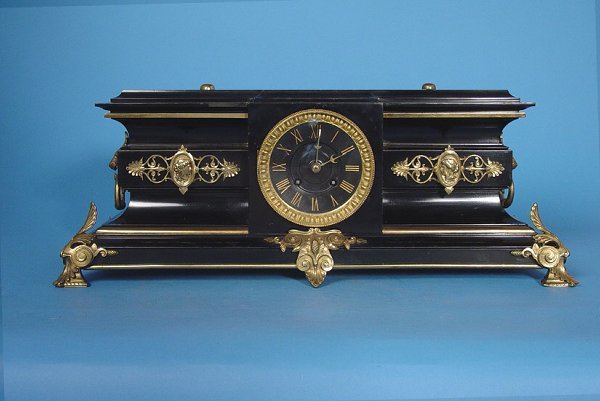 Japy Freres Massive Victorian Mantle Clock