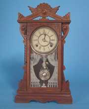 Waterbury “Ventnor” Walnut Parlor Clock