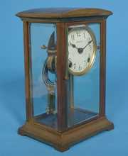 Ansonia “Danube” Crystal Regulator Mantle Clock