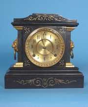 Ansonia Antique Iron Mantle Clock