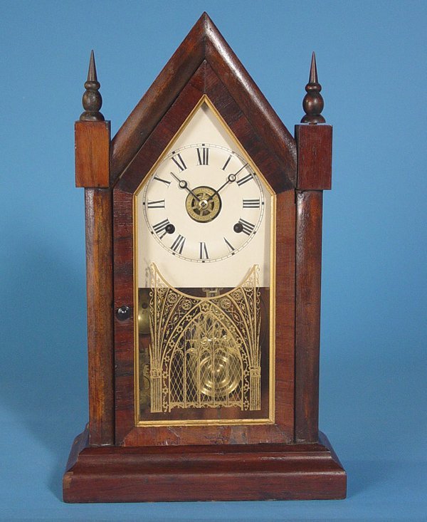 Waterbury Rosewood Steeple Clock