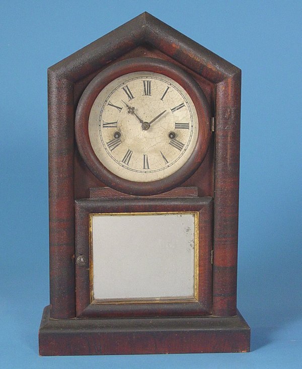 Ansonia Rosewood Gothic Mantle Clock