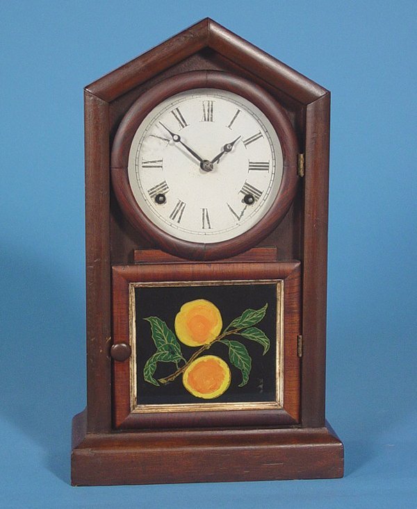 Ansonia Rosewood Gothic Mantle Clock