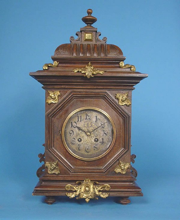 Keinzle Ormolu Mounted Bracket Clock