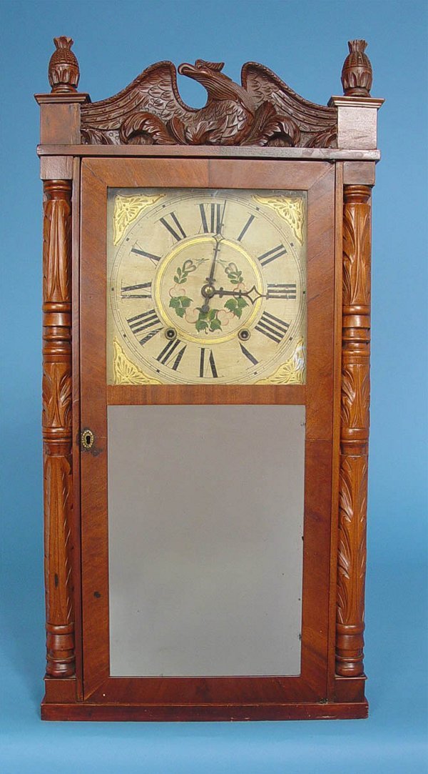Porta & Carter Antique Carved Shelf Clock