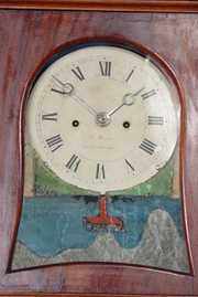 New Hampshire Weight Striking Shelf Clock