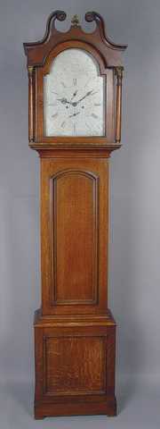John Dobbie, Glasgow Oak Long Case Clock