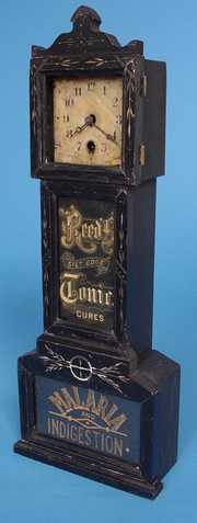 Yale Reeds Tonic Advertising Clock