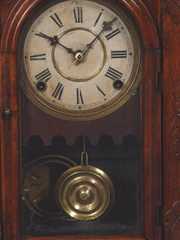Ingraham “Tontine” Walnut Parlor Shelf Clock