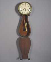 New Haven Vintage Lyre Wall Clock