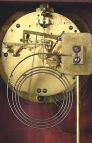 Antique New Haven Mahogany Clock