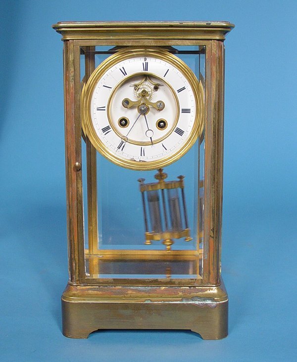 French S Marti, Paris Crystal Regulator Clock