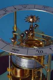 Planetary Orrery Table Clock