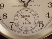 Hamilton Chronometer Ship’s Clock