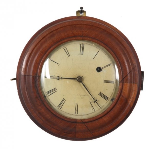 Brewster & Ingrahams 8 Day Gallery Clock