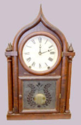 Brewster & Ingraham Onion Top Shelf Clock