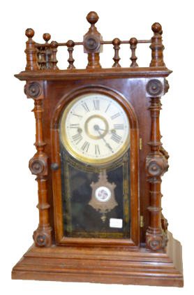 Welch Rosewood Patti Gerster Shelf Clock