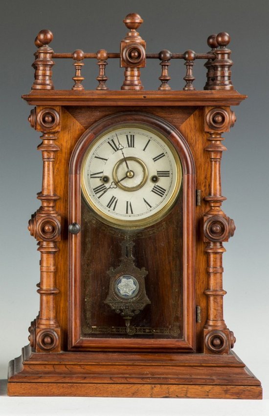 Welch Spring & Co. Gerster V.P. Shelf Clock
