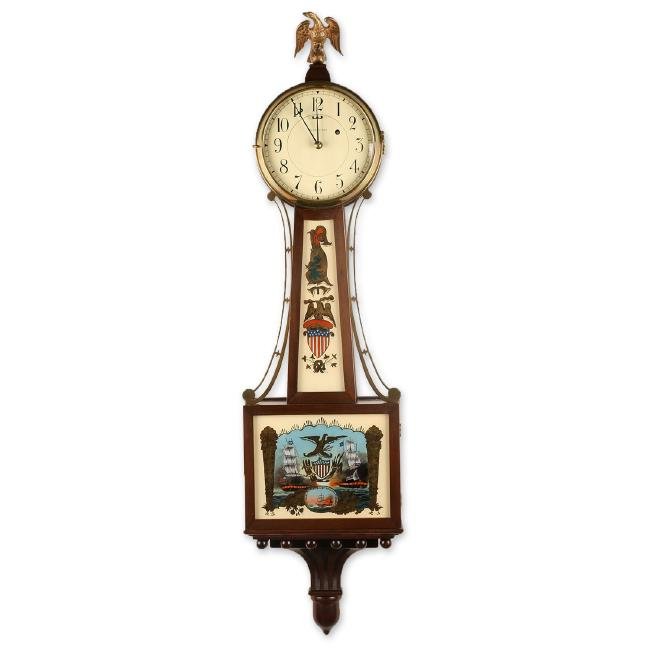 C. 1920 Waltham Clock Co. “Banjo” Clock