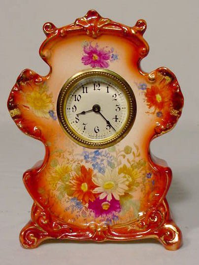 Royal Bonn “Anchor” Mini China Clock