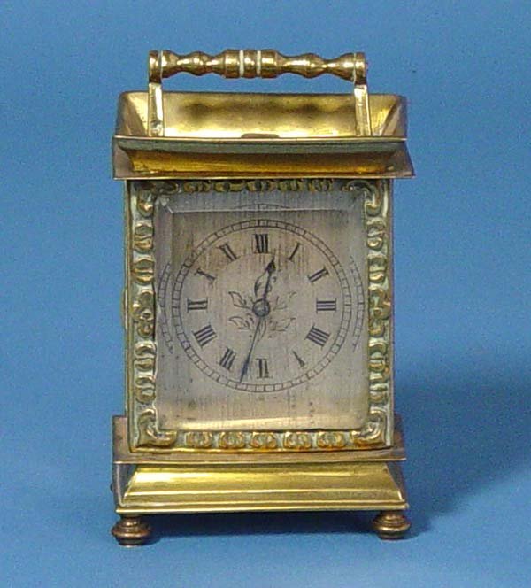 Early English Fusee Carriage Clock