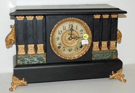Ingraham Marbleized “Gypsy” Mantle Clock