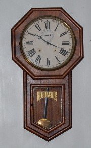 Welch “Verdi” Long Drop School Clock