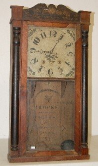 Marsh, Williams & Co. 2 Weight Wood Works Clock