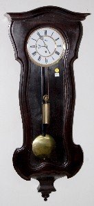 1 Weight Serpentine Vienna Regulator Clock