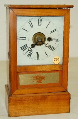 Miniature Cottage Clock, T & S with Alarm