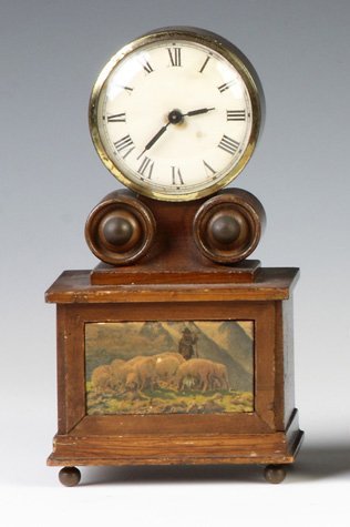 Miniature Burrough’s Ives Brooklyn Clock