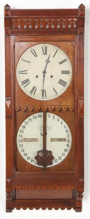 Ithaca No. 2 1/2 Brisbane Calendar Clock