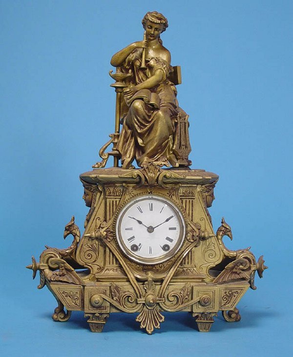 Seth Thomas & Sons Victorian Statue Clock