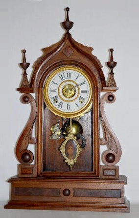 G. A. Jones & Co. “Corinthian” Shelf Clock
