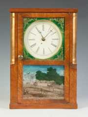 Miniature Shelf Clock, Sold by George Bowman, New