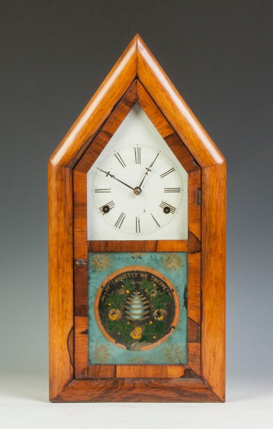 Rare Smith & Goodrich Shelf Clock