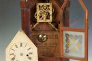 Sperry & Shaw Four Finial Steeple Clock