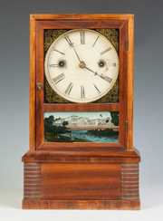 J. C. Brown Ripple Front Cottage Clock