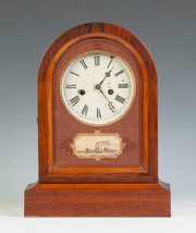 Jerome & Co. Round Top Shelf Clock