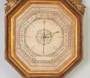 French Barometer Selon Torricelli Clock