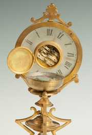 Brass Night Clock