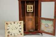 Lucius Bradley Pillar & Scroll Clock