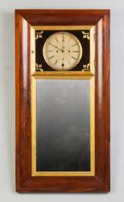 Chauncey Jerome Mirror Clock