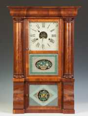 Forestville Mfg. Co. Empire Shelf Clock