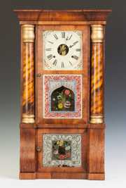 Seth Thomas Triple Decker Empire Shelf Clock